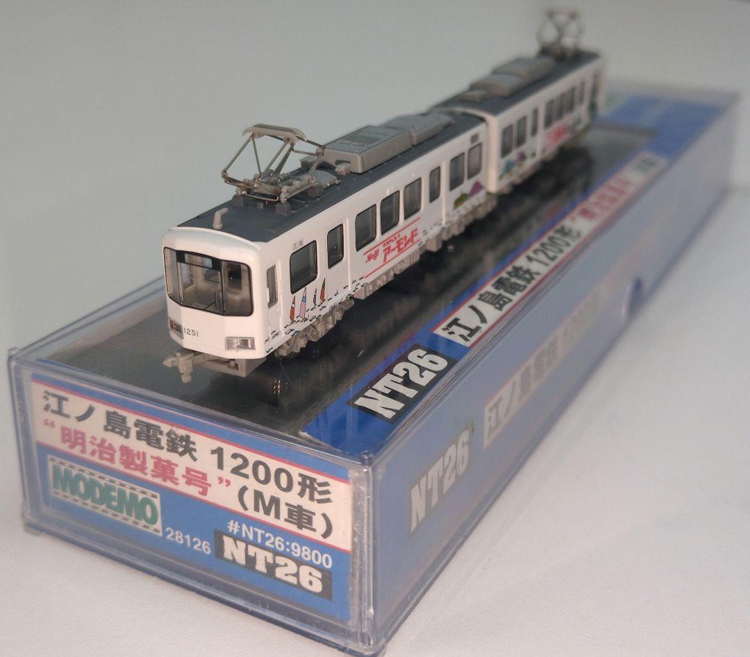 鉄道模型 江ノ電 1200形 明治製菓号 (M車)