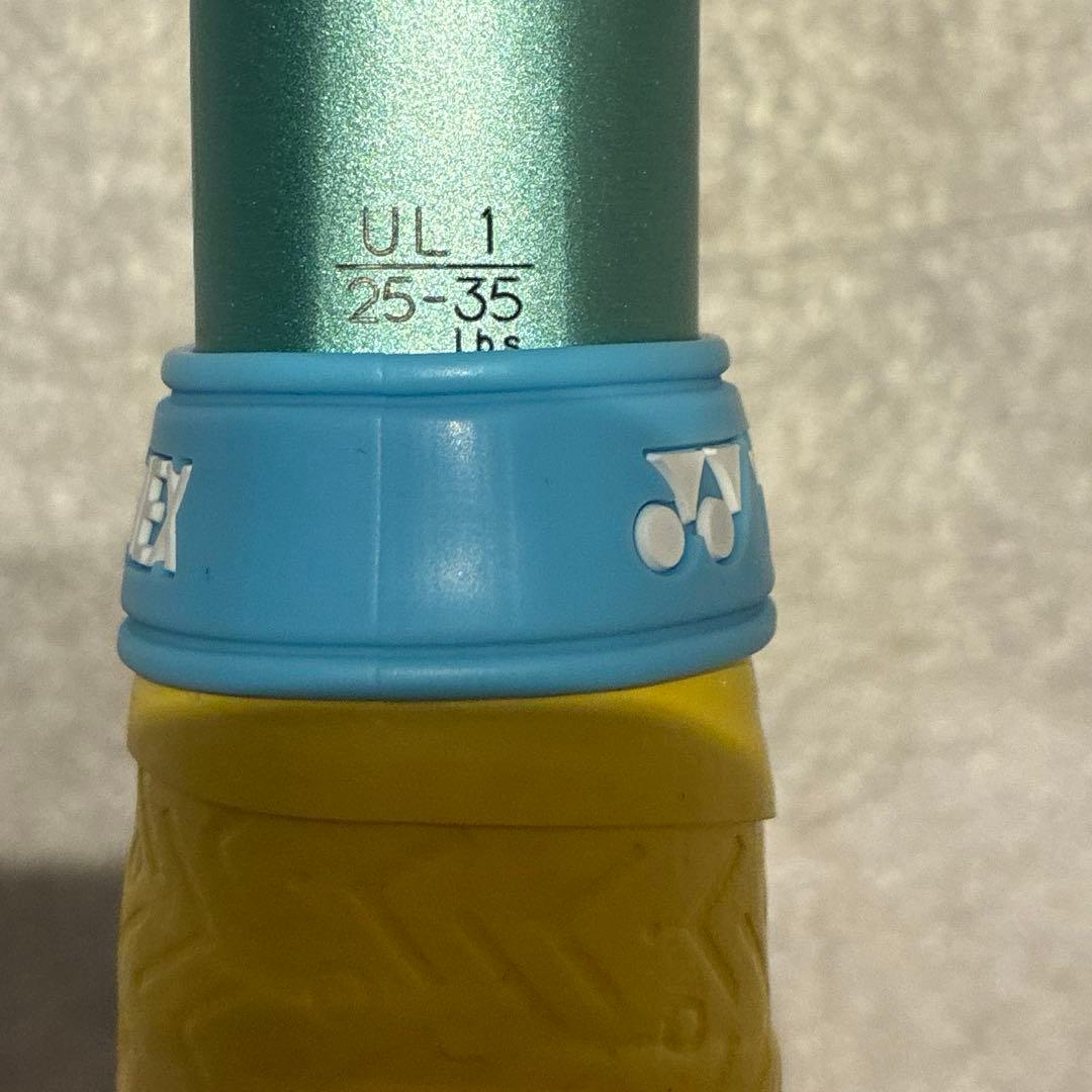 【美品】ヨネックス ソフトテニスラケット 02ボルトレイジ7V UL1