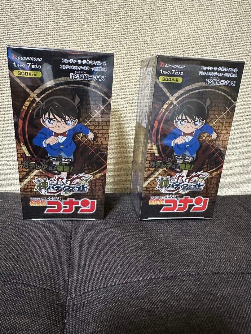 神バディファイト 名探偵コナン シュリンク付き 2box