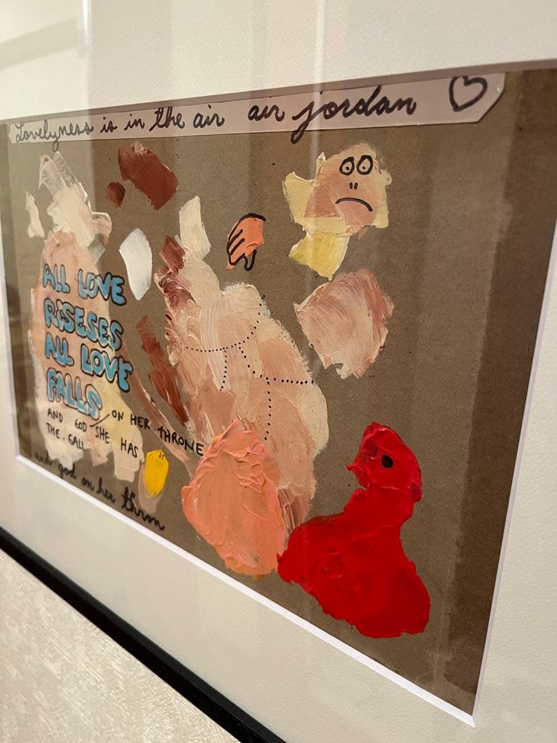 Mark Gonzales マークゴンザレス GONZ オリジナル原画　両面作品