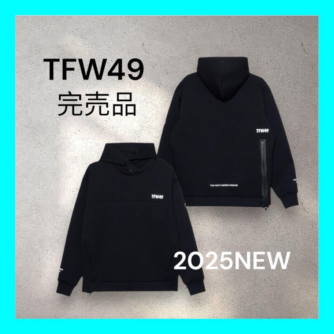 新品タグ付き⭐️2025FW⭐️フーディ⭐️ ブラックM