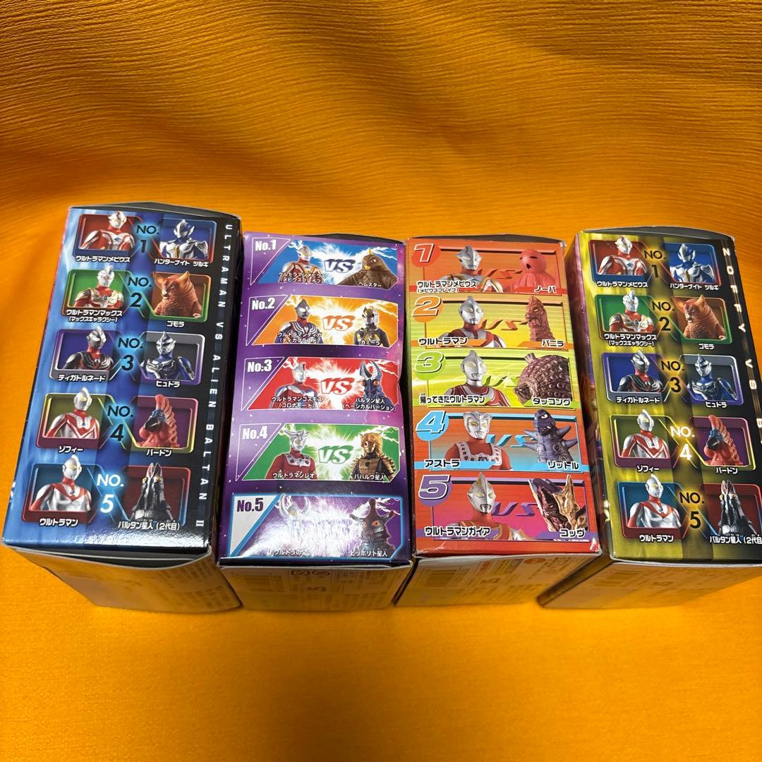 ウルトラマン対決セットフィギュア 4体