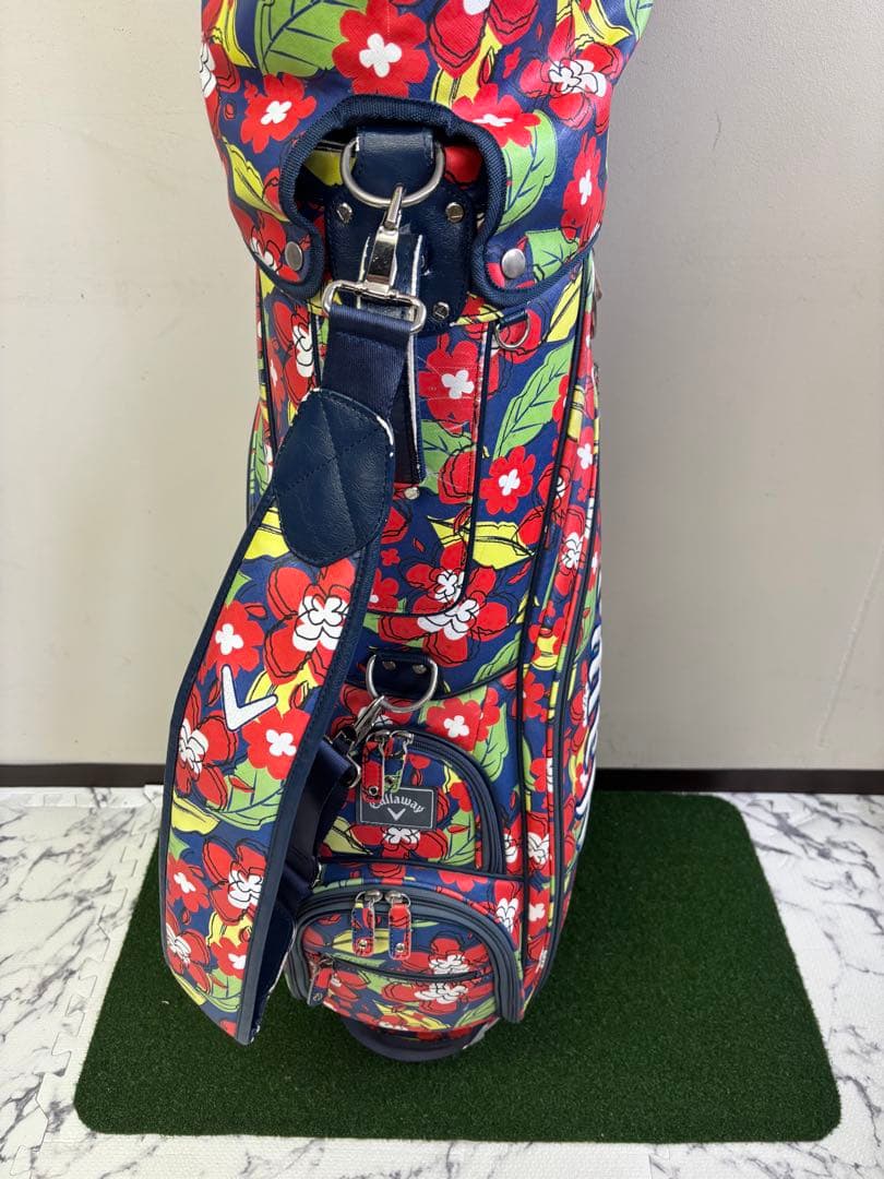 Callaway キャディバッグ 花柄 高級感 デザイン性◎ おしゃれ