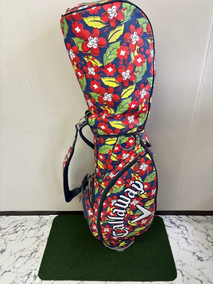 Callaway キャディバッグ 花柄 高級感 デザイン性◎ おしゃれ