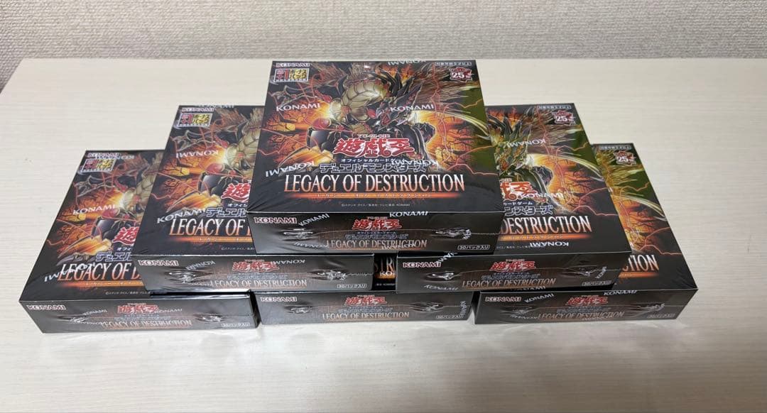 遊戯王OCG LEGACY OF DESTRUCTION 6BOXセット