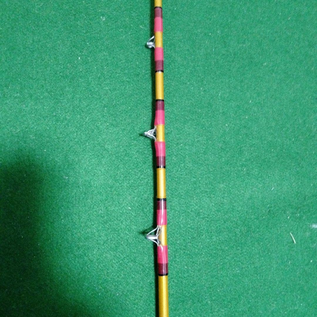 道楽ロッド　ゴールド　スパイラルガイド　袋付き