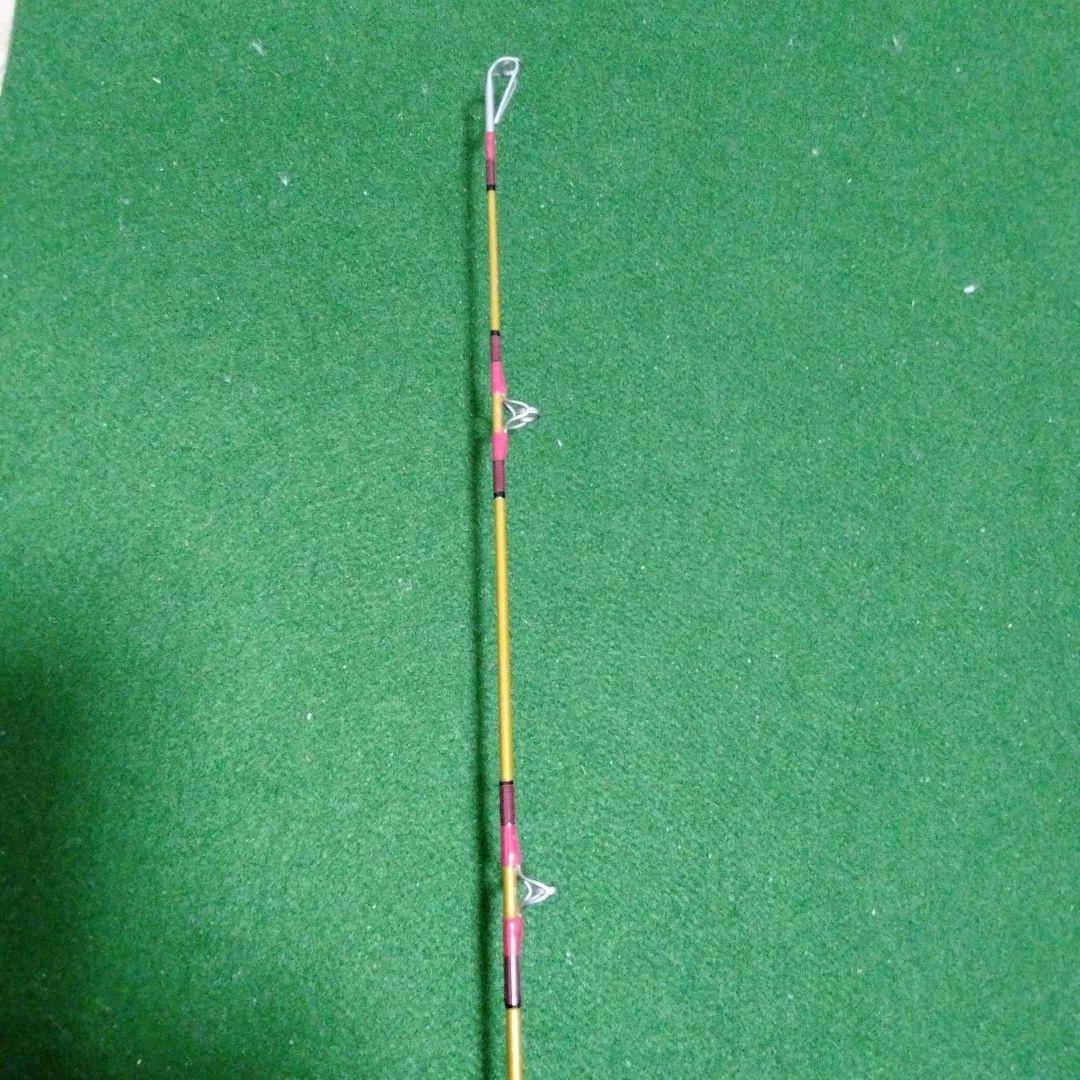 道楽ロッド　ゴールド　スパイラルガイド　袋付き