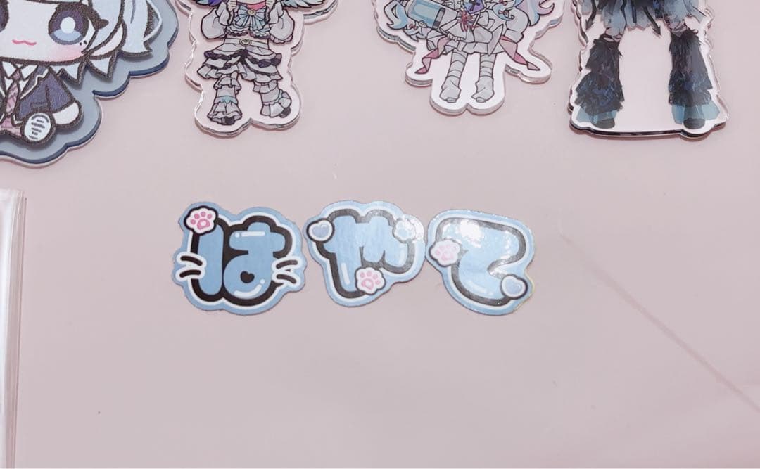 らぶしっく　はやて　アクスタ　アクキー　チェキ　チェキ風トレカ　ピンチェキ