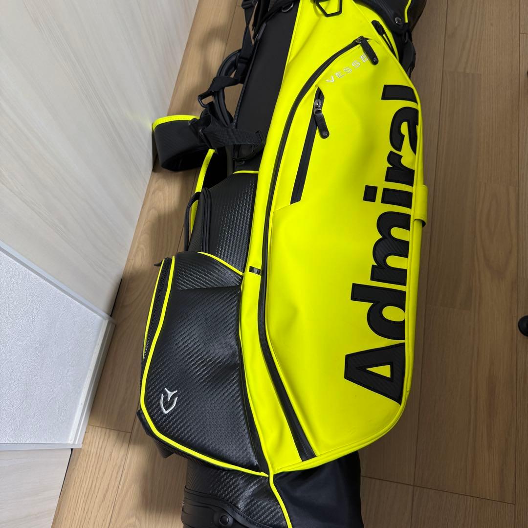 【限定モデル】Admiral Golf ×Vessel キャディーバッグ