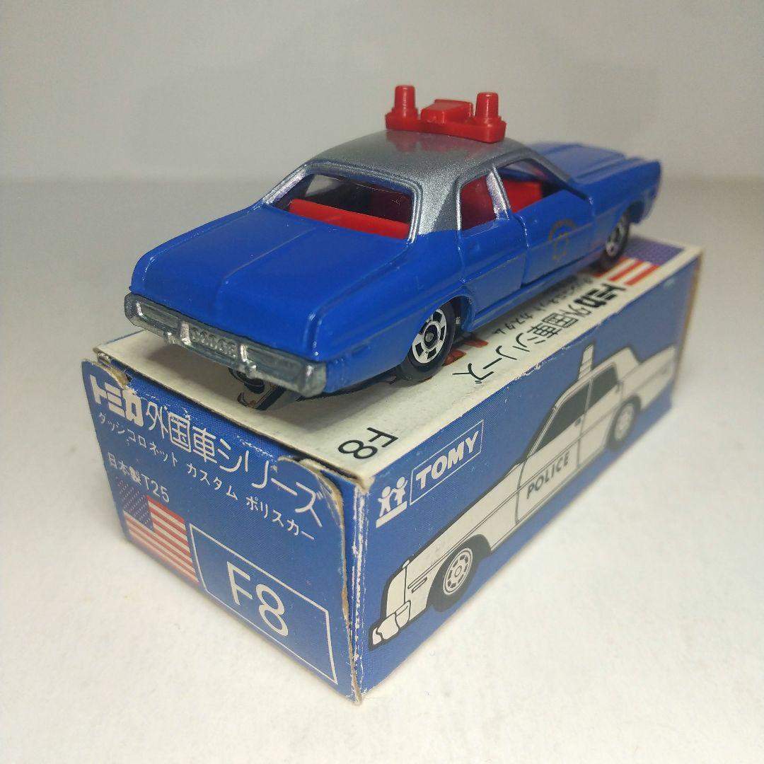 (3693)トミカ 青箱 日本製 ダッジ コロネット ポリスカー 特別限定車