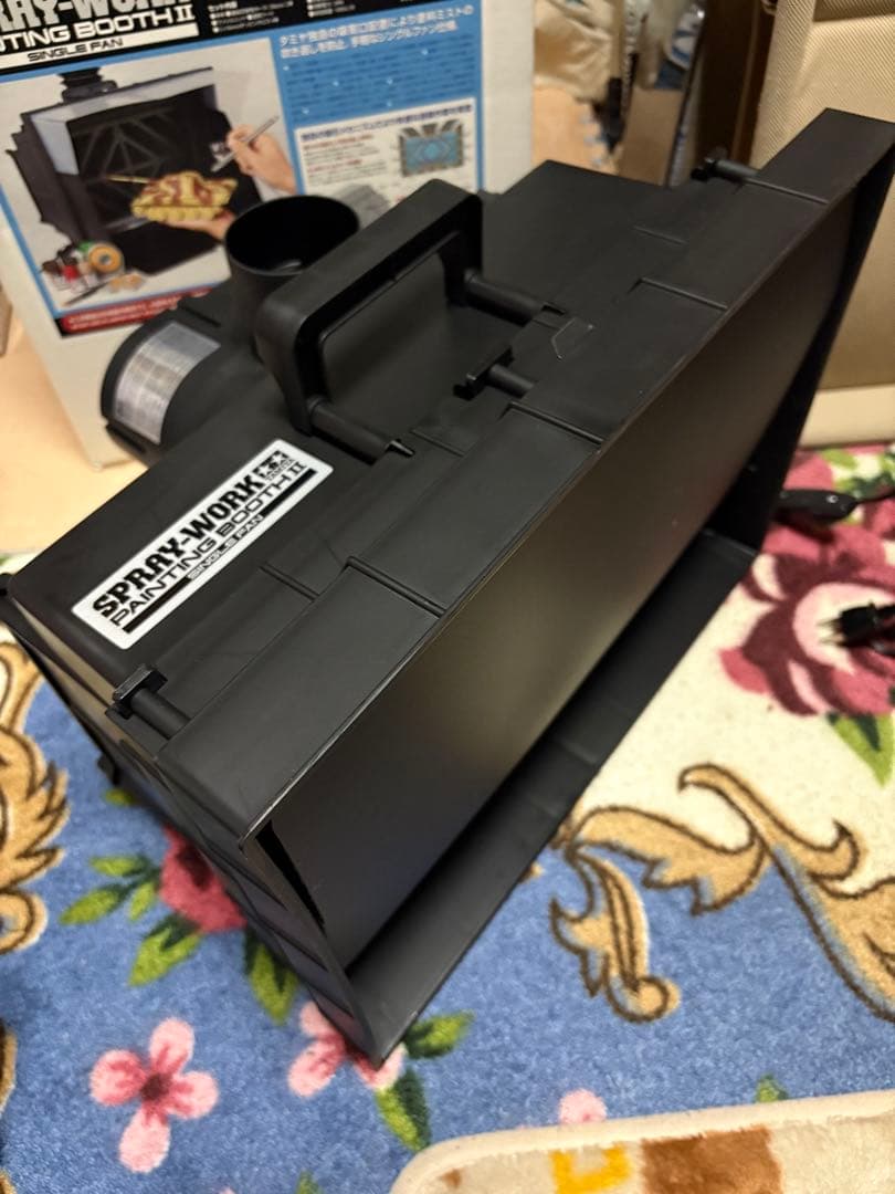 クレオスMR.HOBBY リニアコンプレッサーL5 & タミヤ　ペイントブース