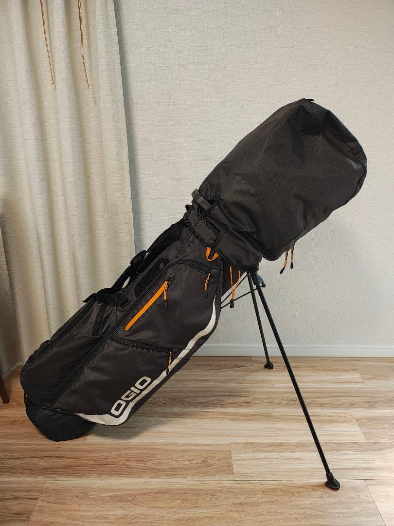OGIO スタンドバッグ 黒/オレンジ