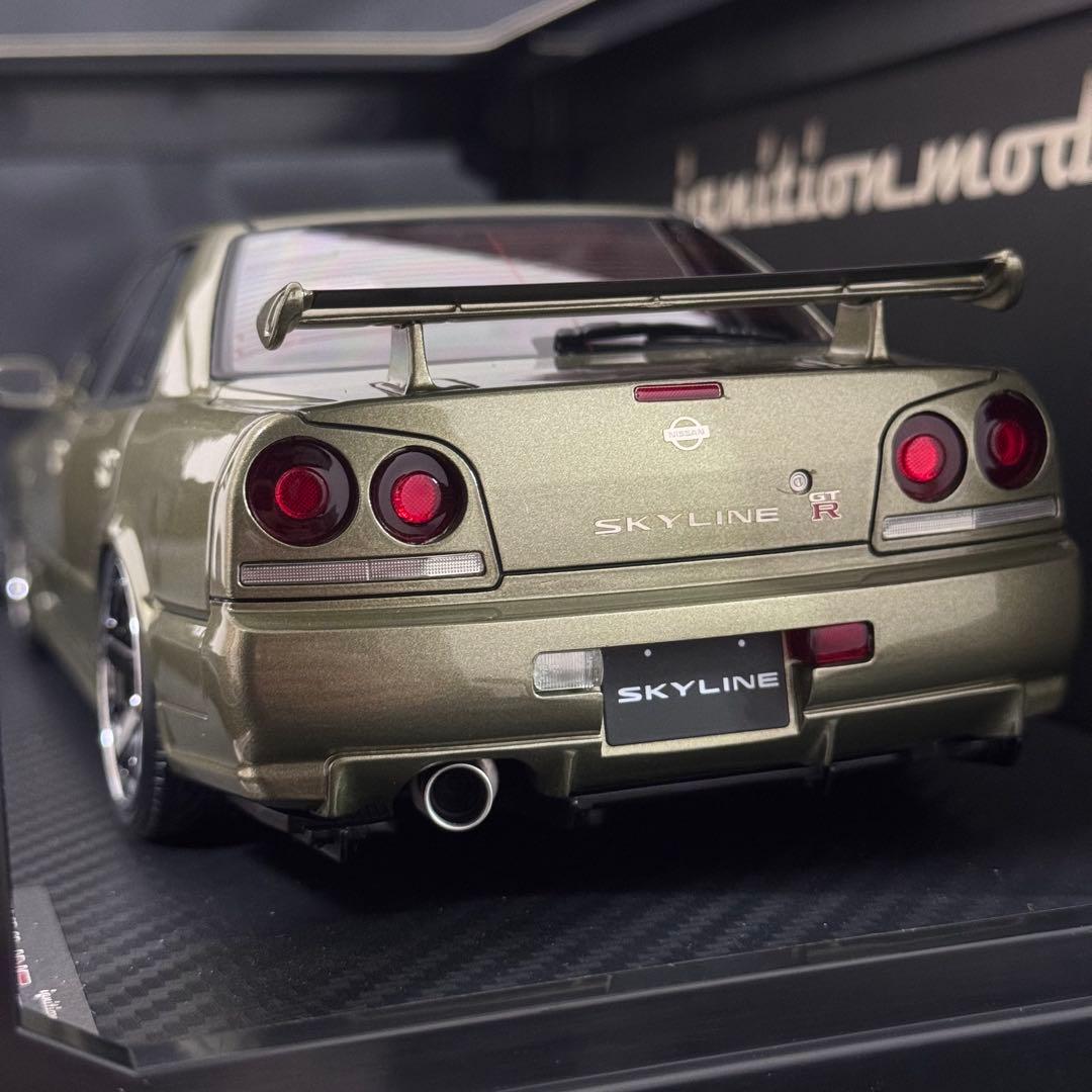 イグニッションモデル1/18ER34スカイライン25GTTurbo IG1582