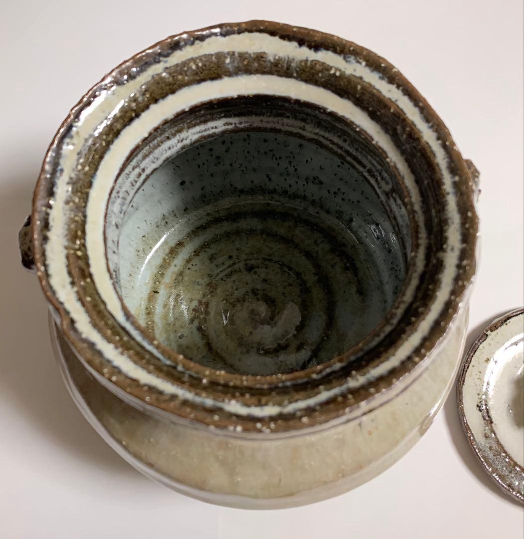 萩焼　凌雲窯　水指　小久保凌雲氏作