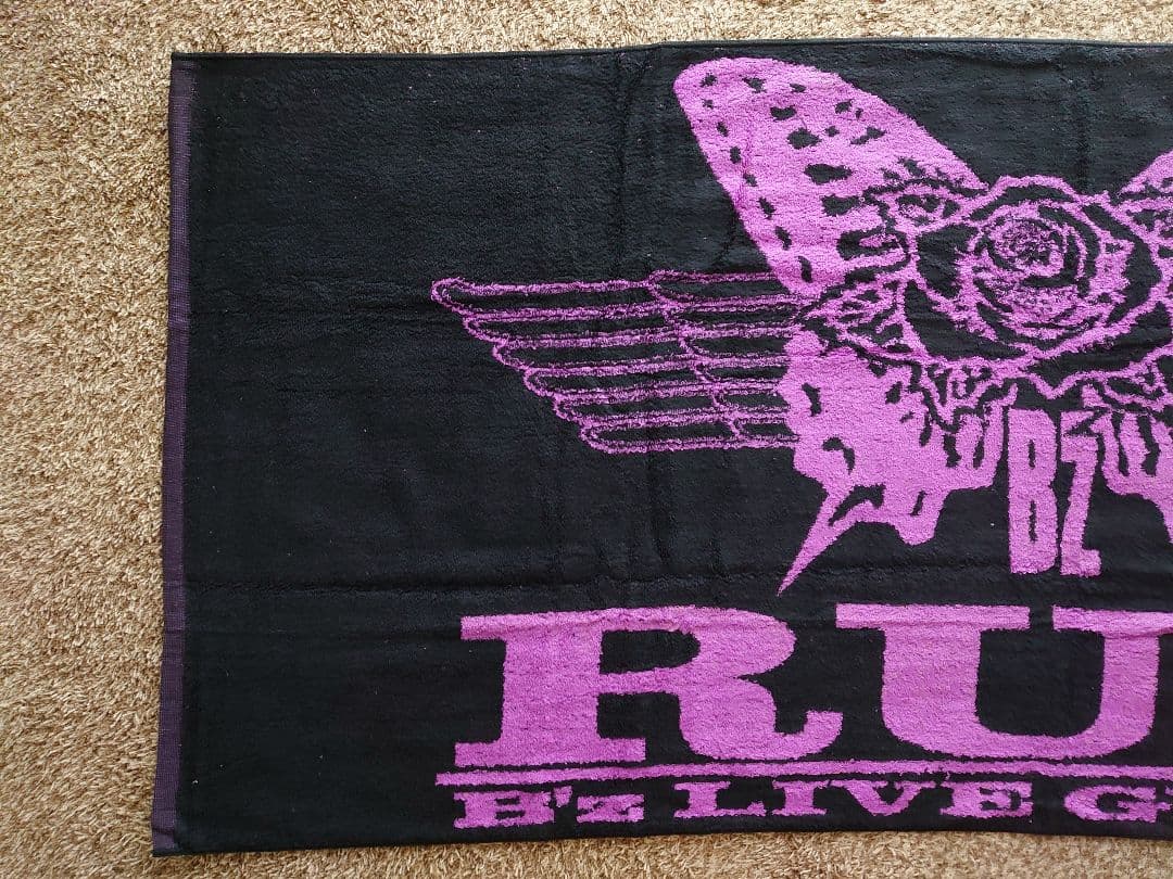 b'z run ツアータオル 稲葉浩志 松本孝弘 ツアーグッズ