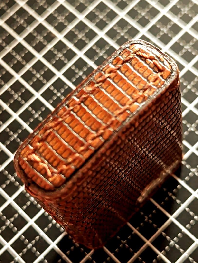 リザード蜥蜴革巻きジッポっぽ〜　オマケ付き