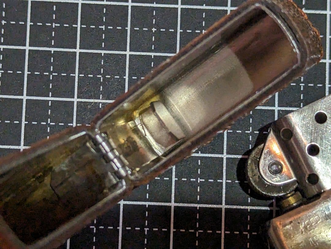 リザード蜥蜴革巻きジッポっぽ〜　オマケ付き