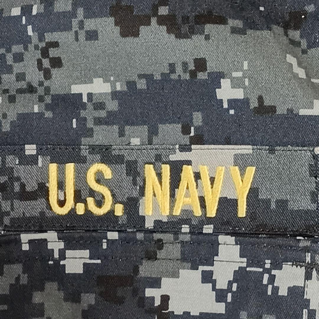 アメリカ海軍　デジタル迷彩　NWU　青色ジャケット