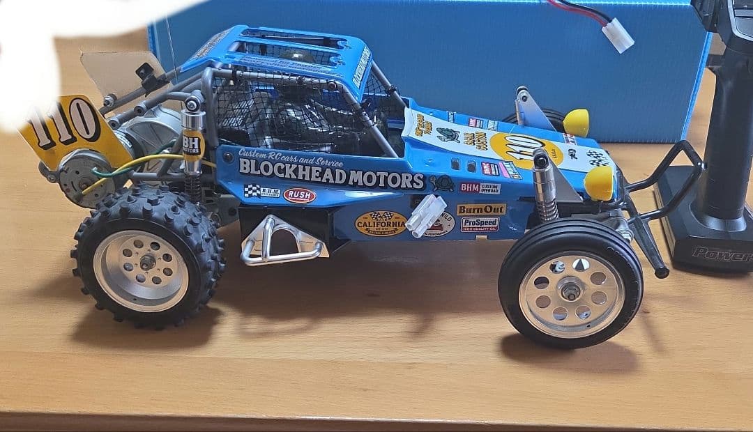 タミヤ1/10ワイルドワンオフローダーセット　ラジコン　走行済み　通電確認済み