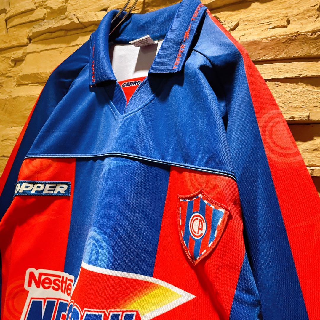 【入手困難】TOPPER×セロ・ポルテーニョ/廣山望/パラグアイ/ユニフォームM