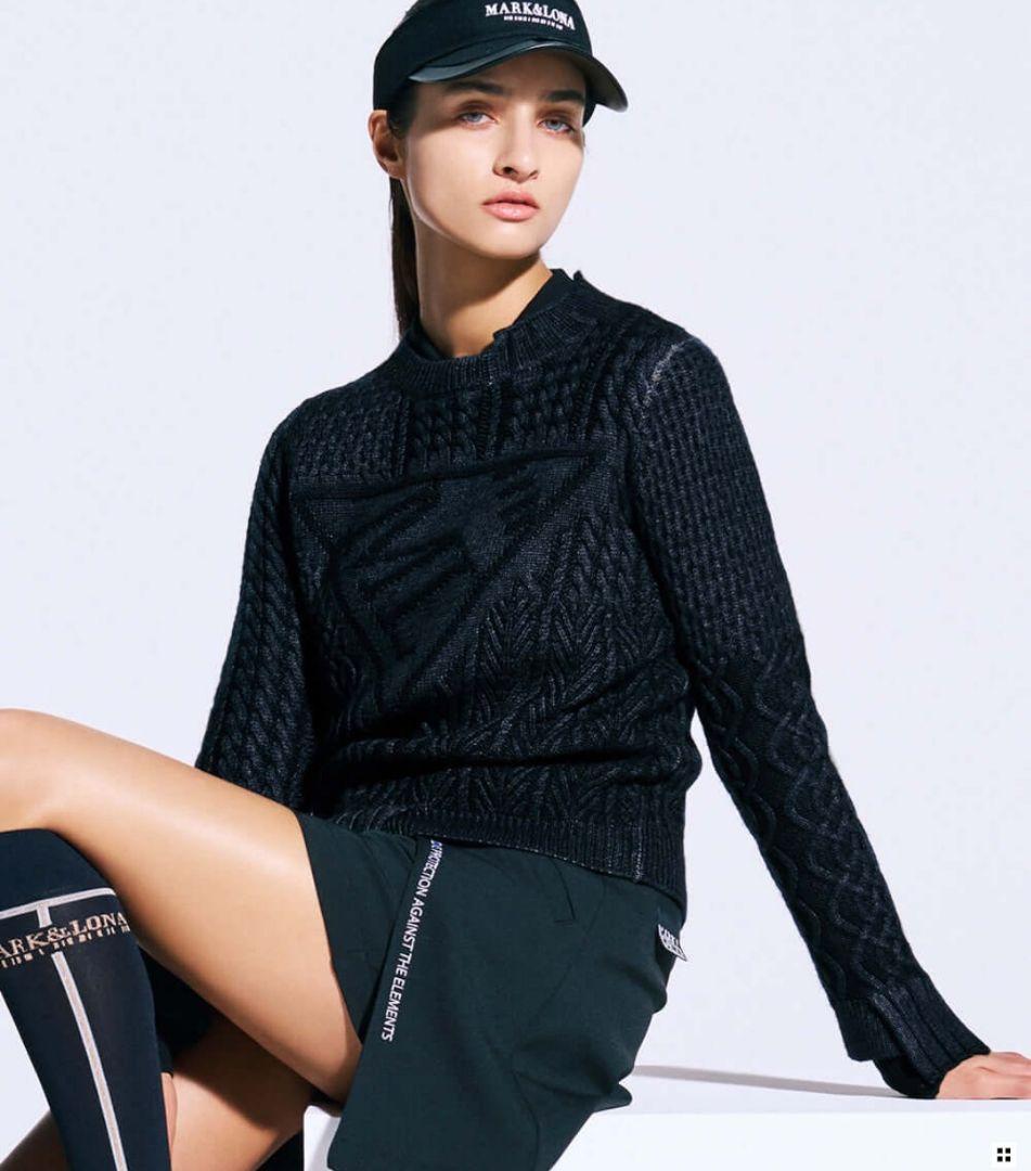 新品✦マークアンドロナ✦2024秋冬CD11-TTSK✦2wayスカートブラック