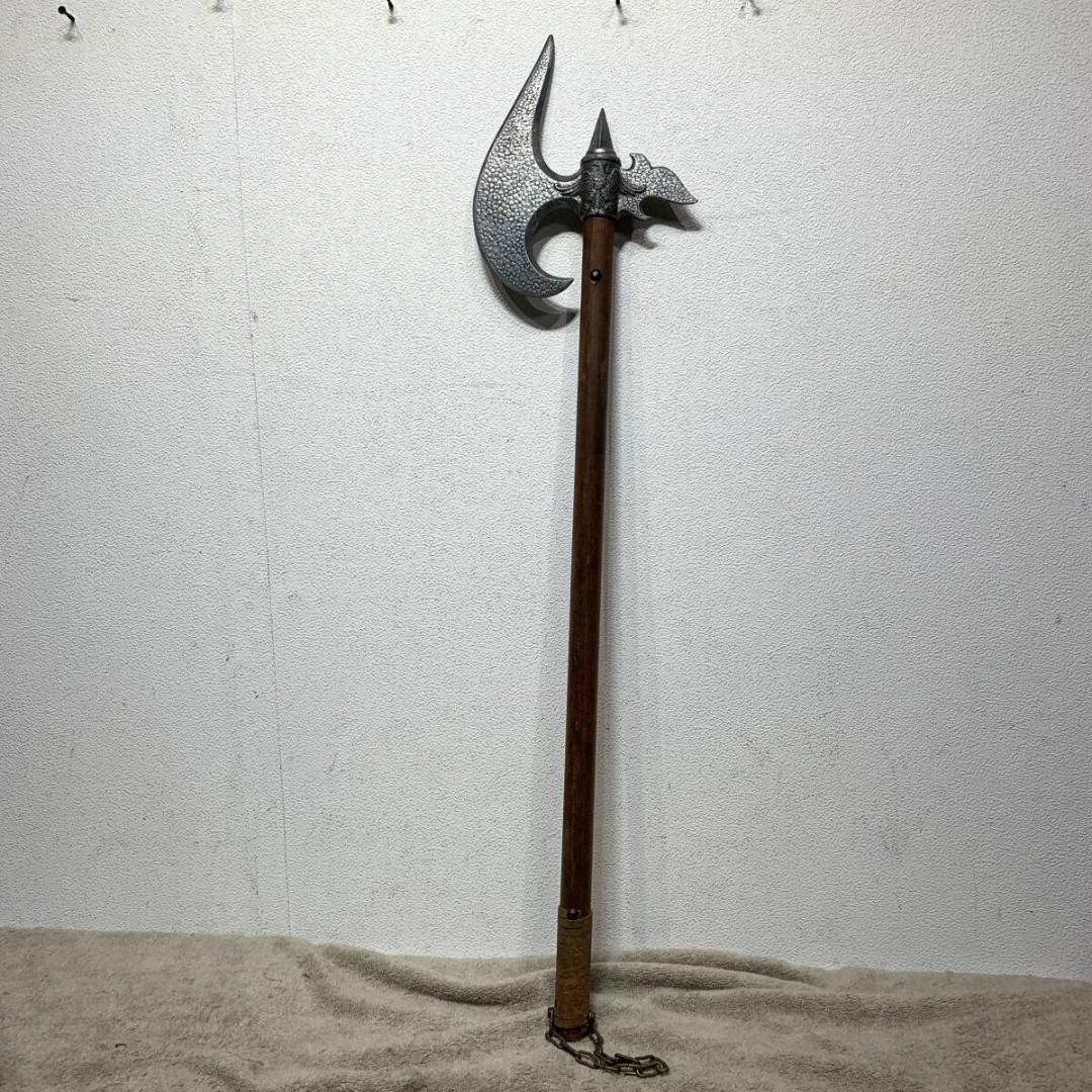 バトルアックス　模造刀　斧　アンティーク　コスプレ　武具　XZ4088