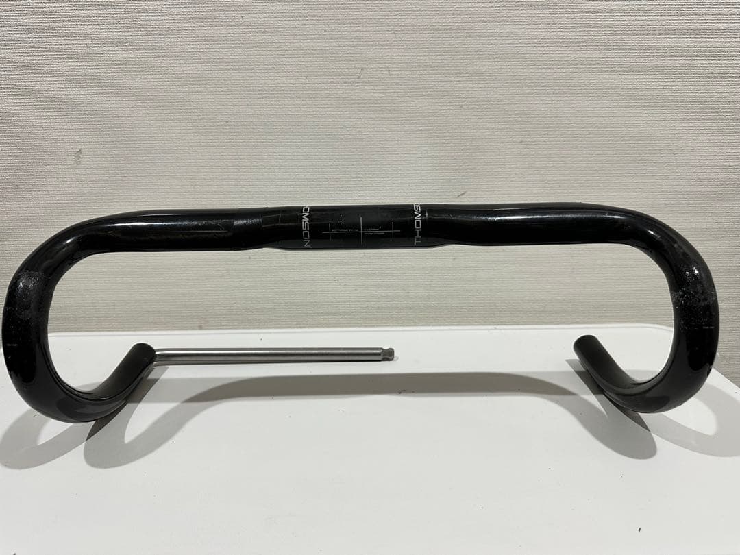 パーツ THOMSON carbon road bar aero C to 400mm