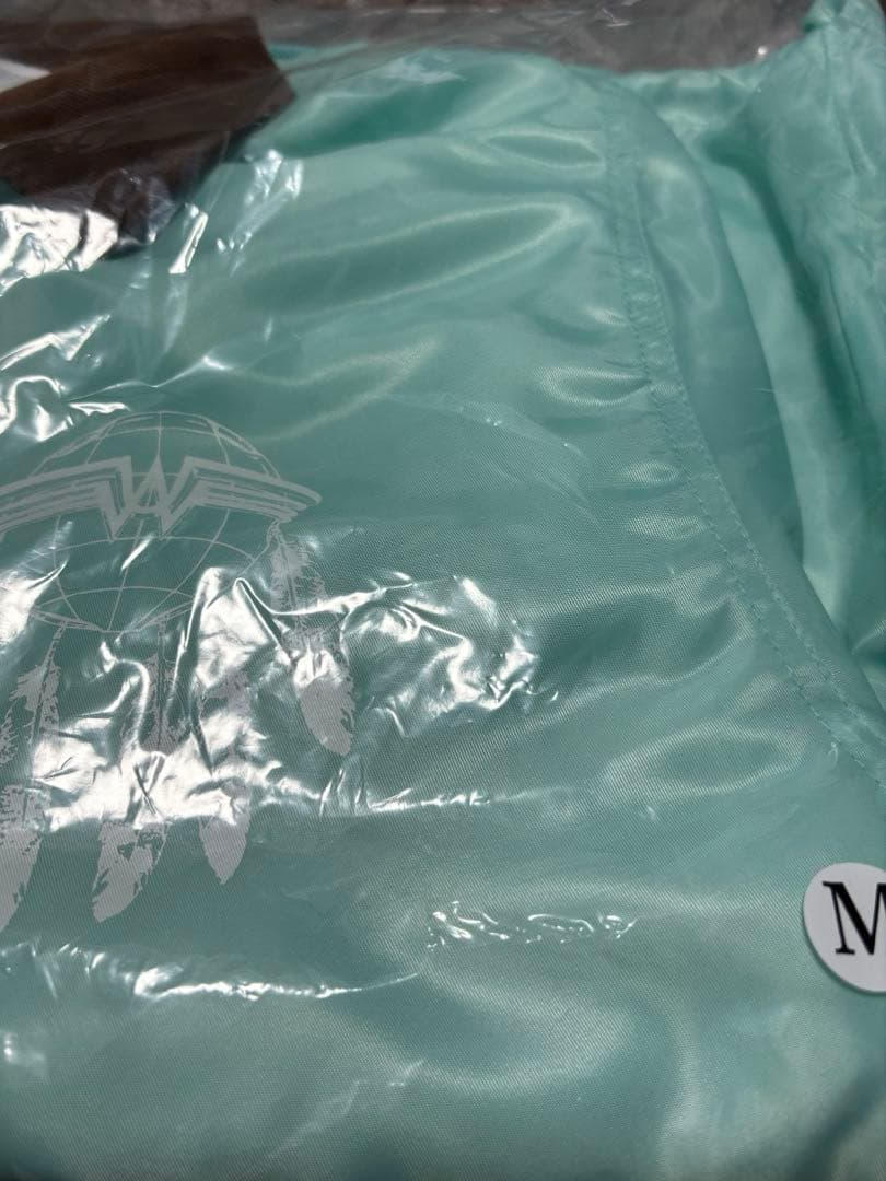 UVERworld 創り方限定販売　コーチジャケットMサイズ　ライトブルー