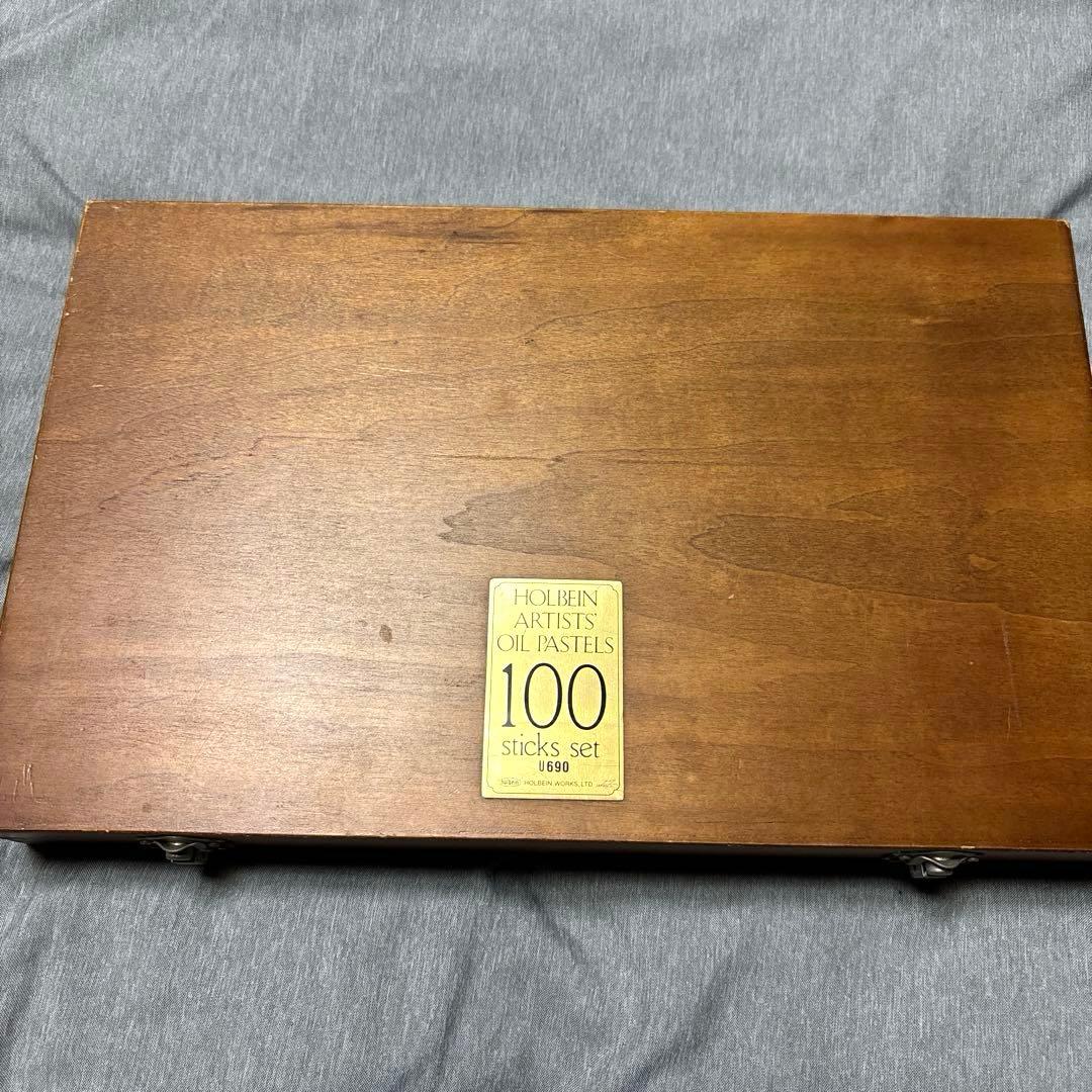 HOLBEIN ホルベイン アーティストオイルパステル 100色 セット 木箱付