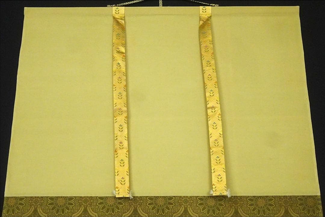 【真作】掛軸 佐藤眉山『山水図』日本画 絹本 肉筆 共箱付 掛け軸 w07233