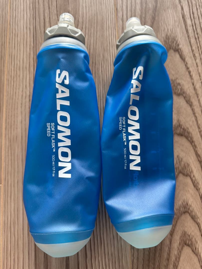 SALOMON ランニングベスト ハイドレーションボトル付