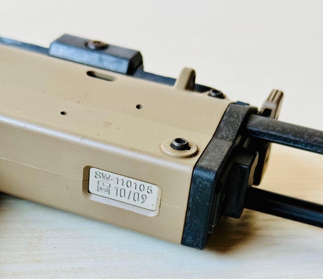 h*e様 東京マルイ ガスブローバック MP7A1 TAN　本物と同じ重量です