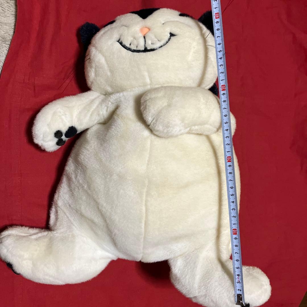 レトロぬいぐるみ　猫のヤーコプぬいぐるみ 大きめぬいぐるみ　猫ぬいぐるみ