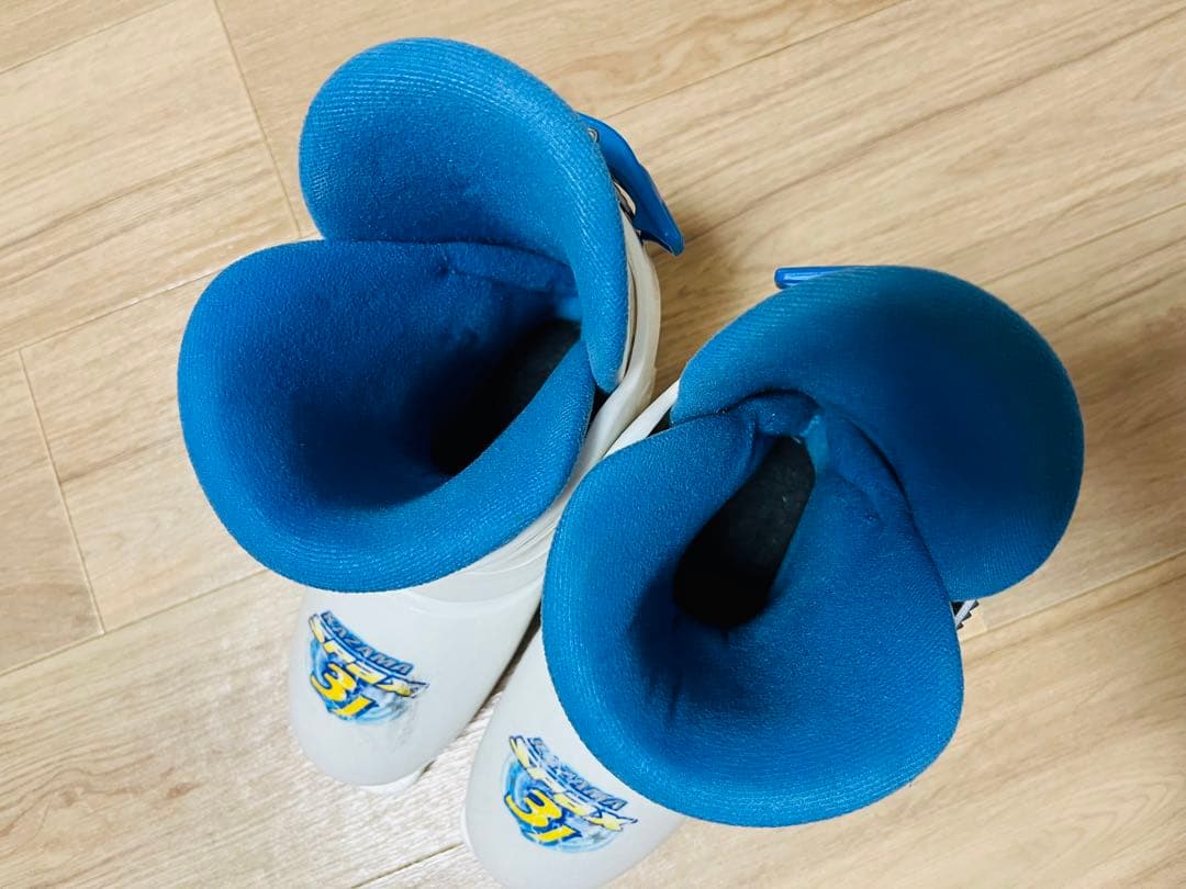 【子供スキーセット】SALOMON 130cm ブーツ ストック他 ケース付属