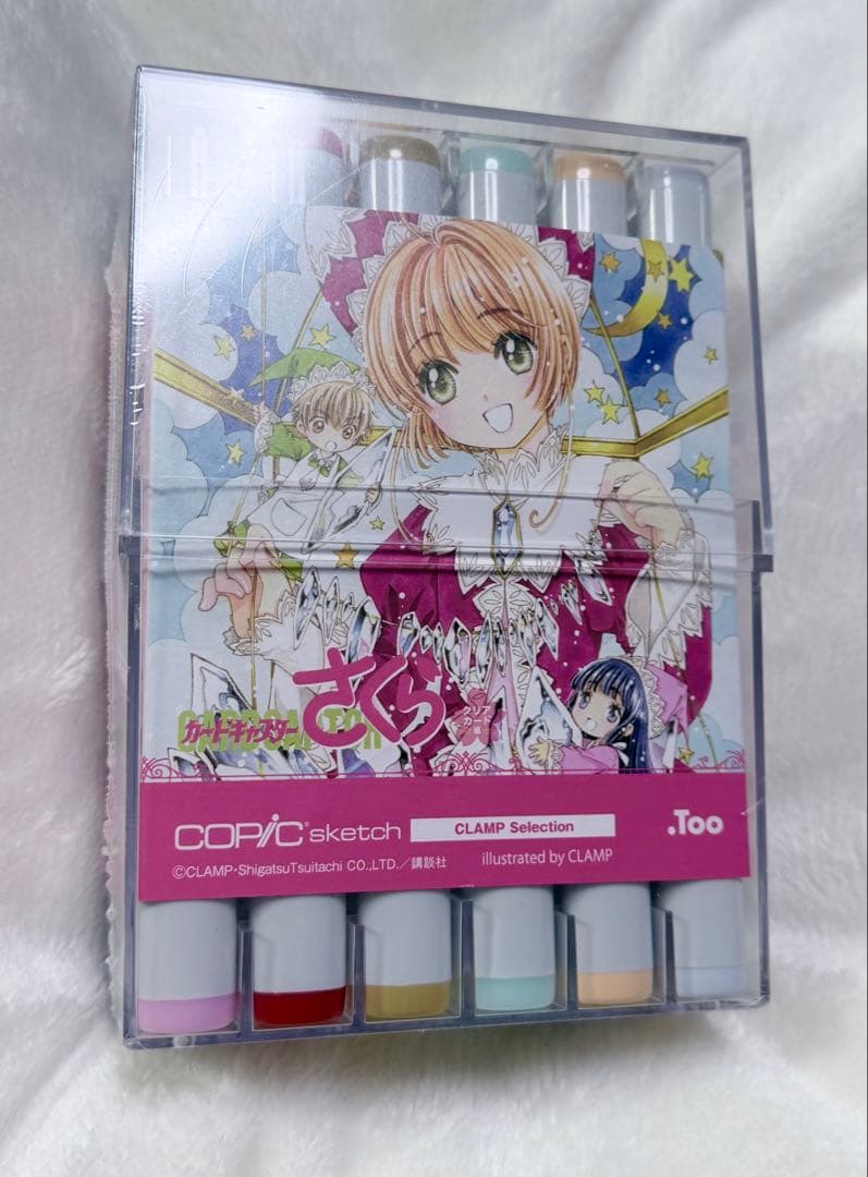 新品　数量限定 カードキャプターさくらコピックセット CLAMPセレクション