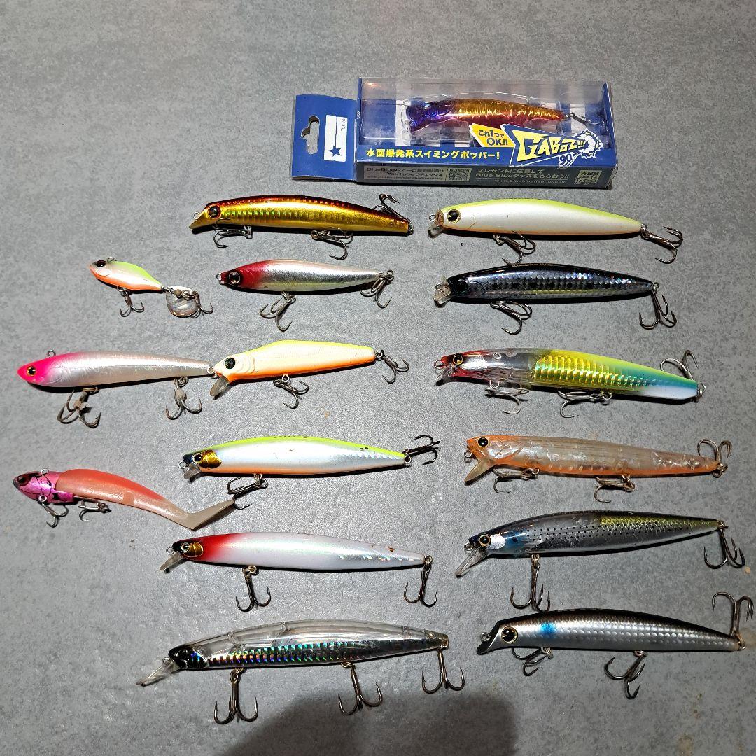 シーバス引退　ミノー・プラグルアーセット