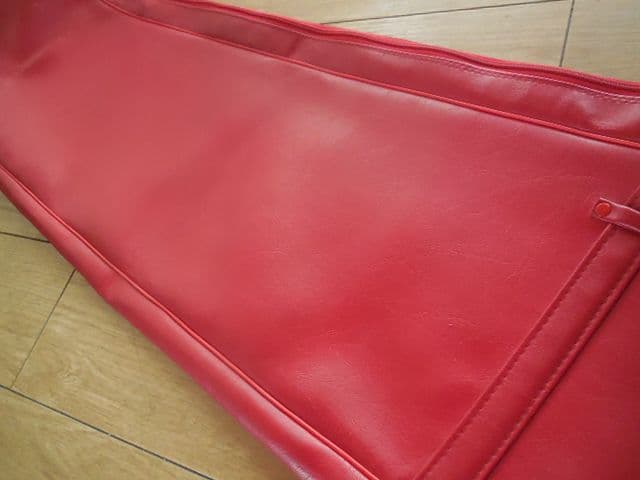 琴 箏 お琴 お箏 ソフトケース ケース カバー 13弦用 195㎝ 赤 手提げ