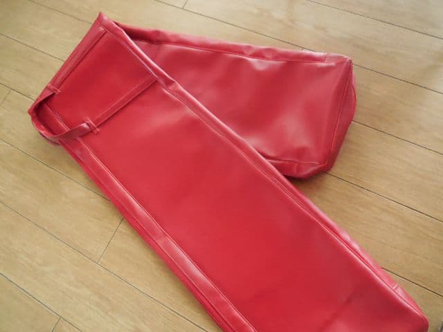 琴 箏 お琴 お箏 ソフトケース ケース カバー 13弦用 195㎝ 赤 手提げ