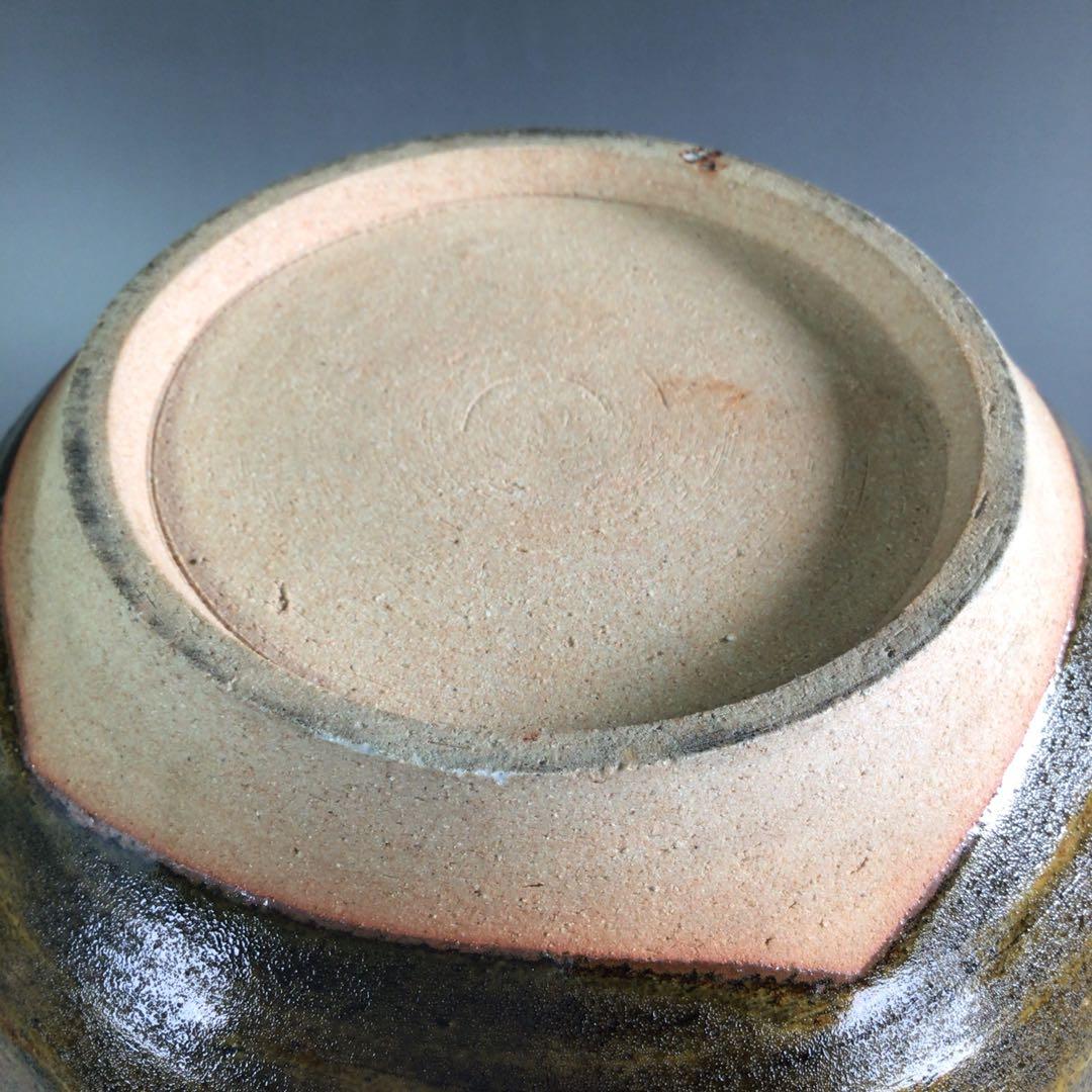 Ｐ８８９　水指　『粟田焼』『伊東陶山造』　木箱　茶道具