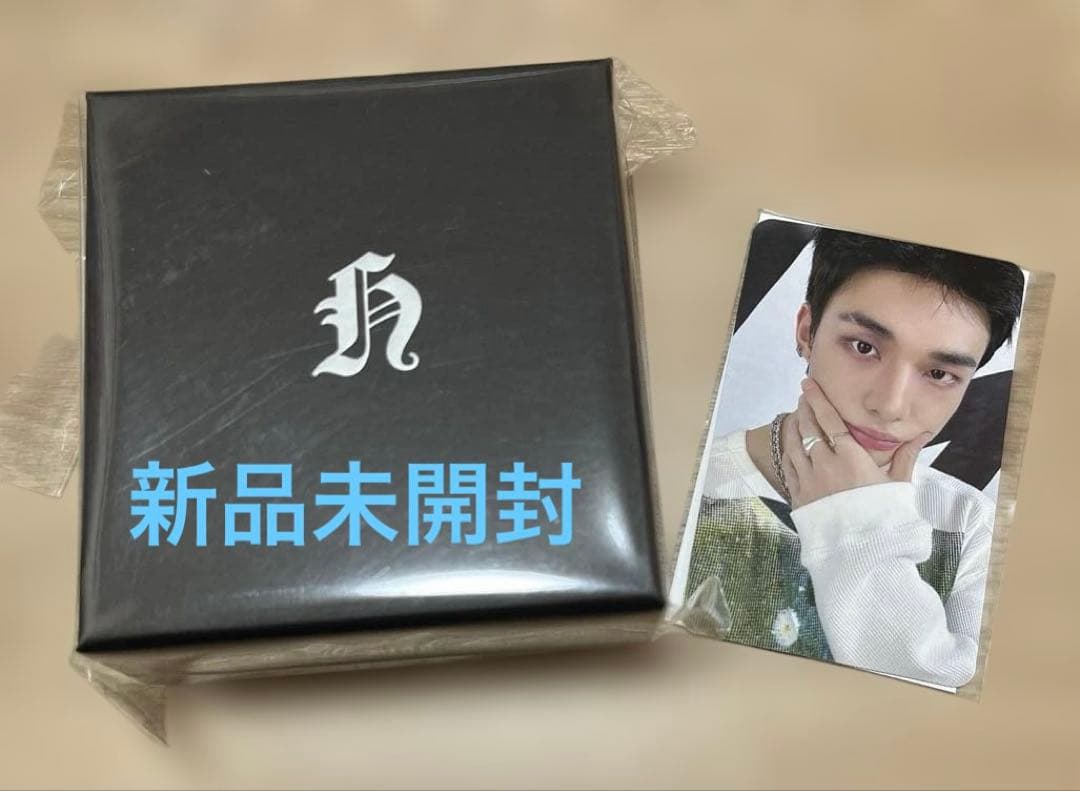 ヒョンジン メンプロ 南京錠ネックレス　straykids 公式　特典トレカ