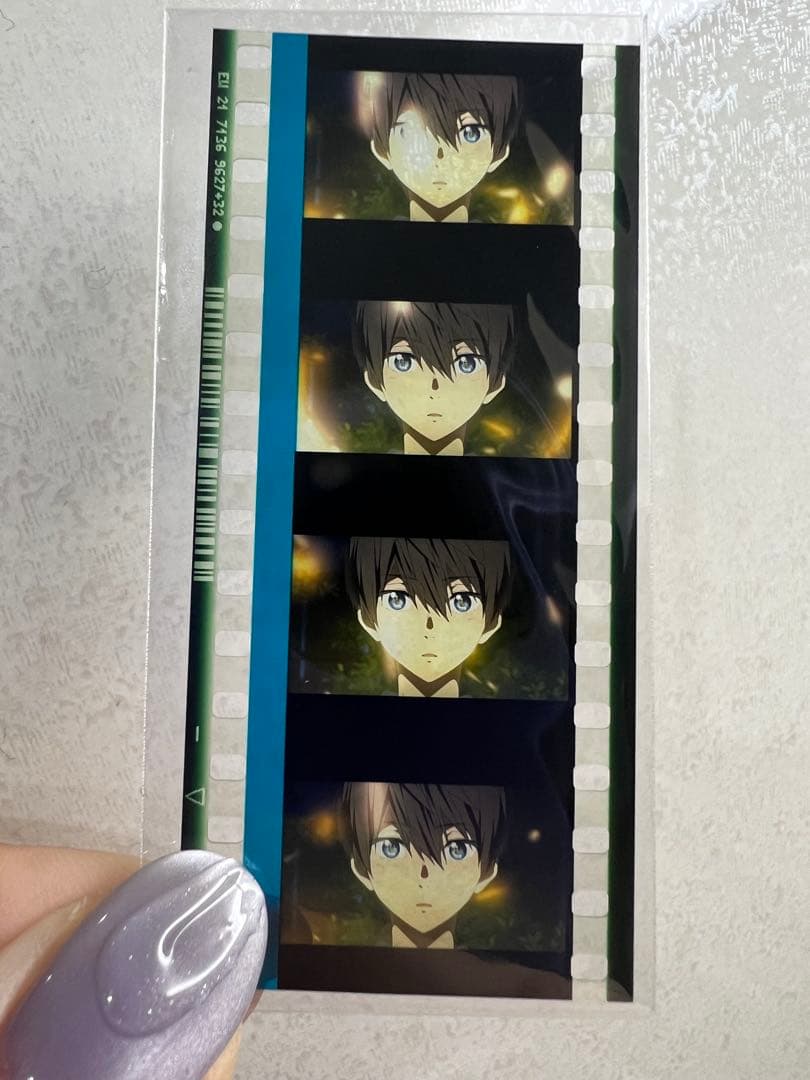 劇場版 Free! FS 特典コマフィルム　七瀬遙「幼少期〜ハイスピ」