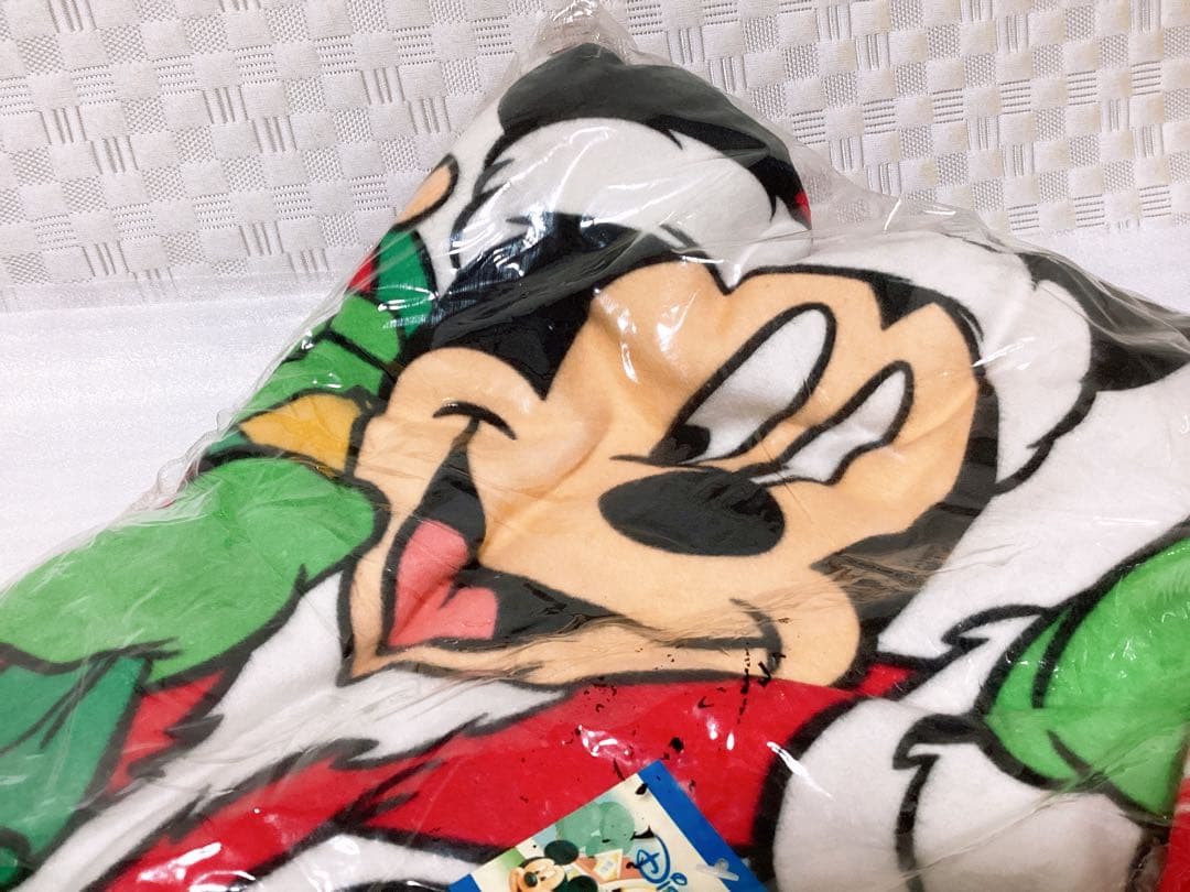 平成レトロ ❤︎Mickey Mouse ミッキーマウス❤︎ クリスマス 特大タオル