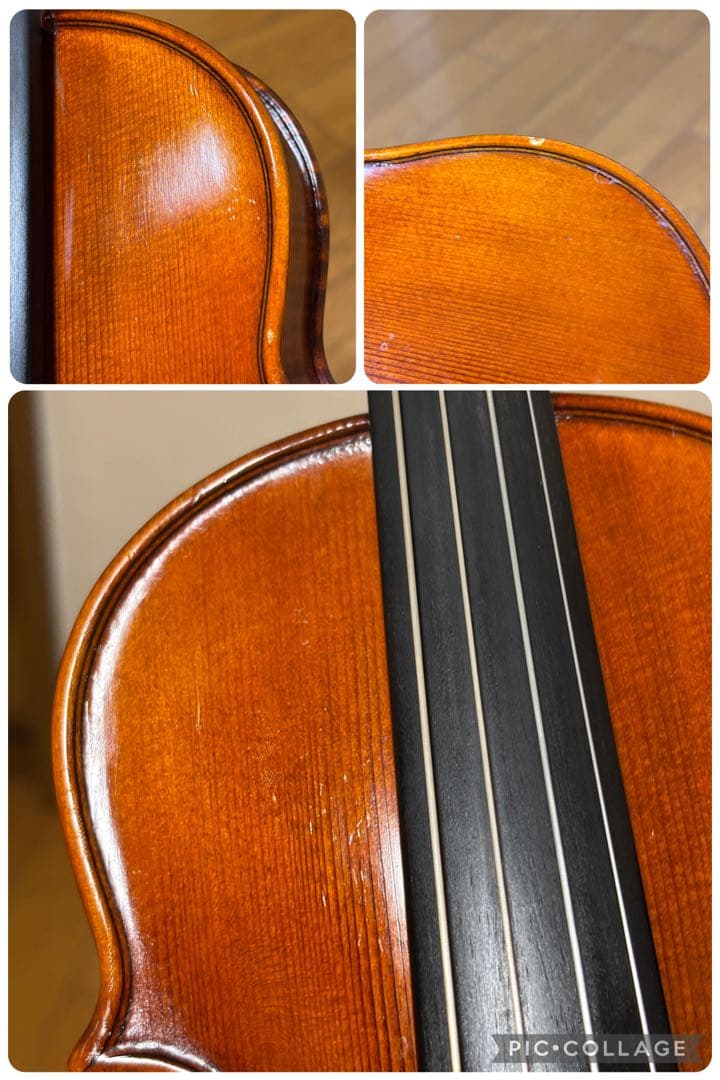 カルロジョルダーノ　バイオリン　VS-2 1/8 2012年　虎杢