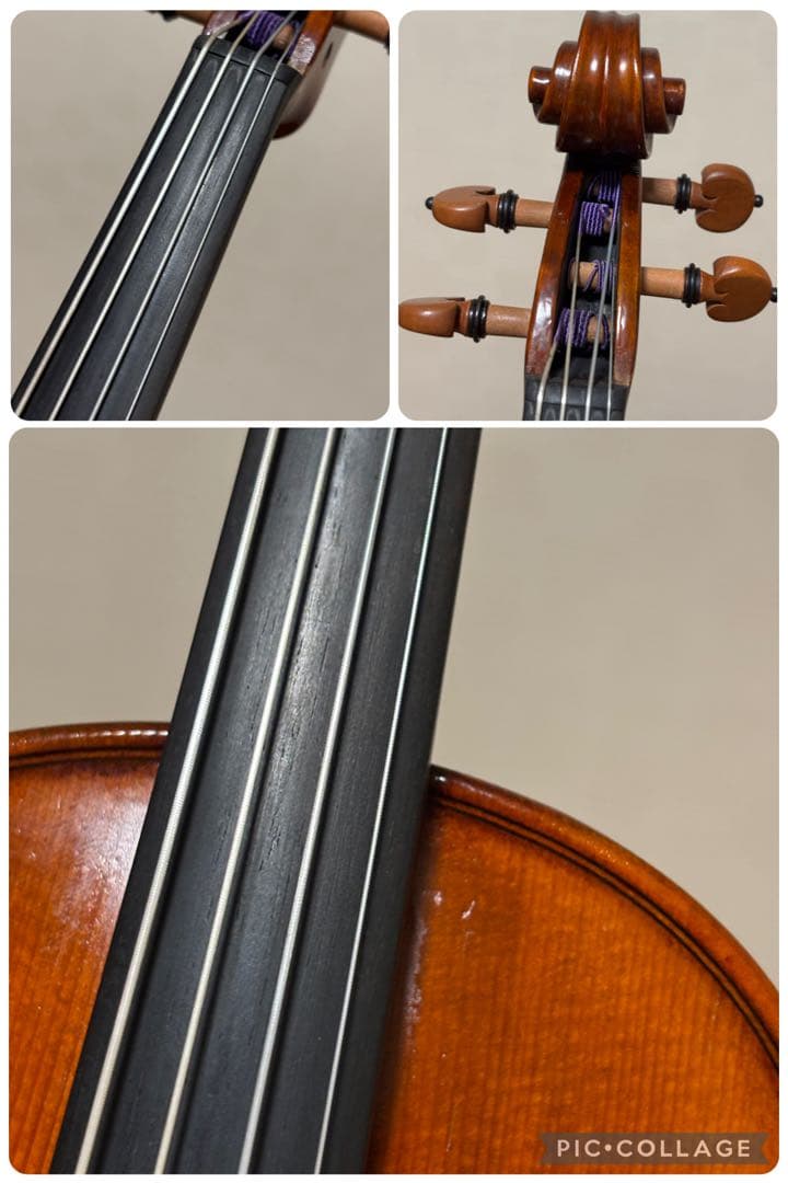 カルロジョルダーノ　バイオリン　VS-2 1/8 2012年　虎杢