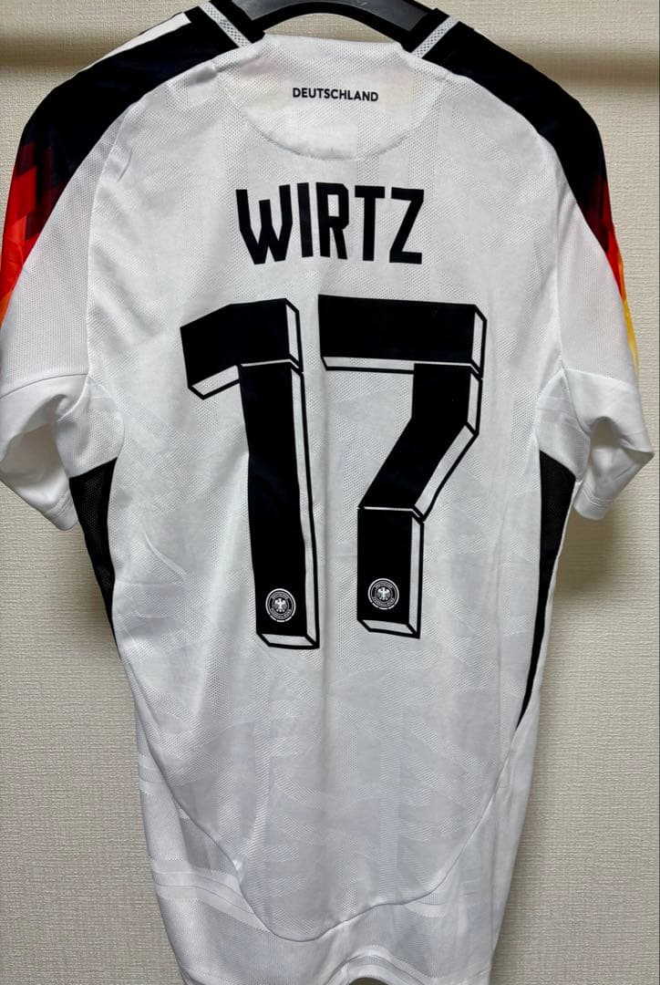 【正規品】ドイツ代表ホームオーセンティックユニフォーム　フロリアン・ヴィルツ