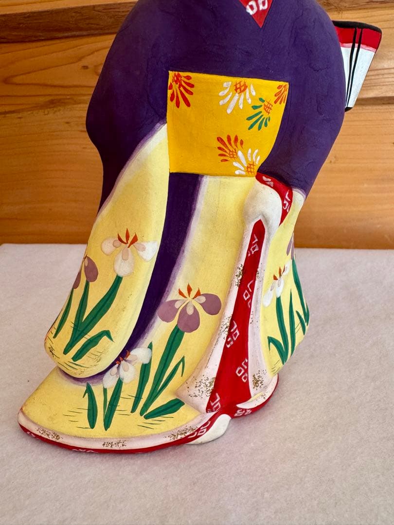 市原土人形(瑞浪土人形) 花魁 後藤久美 郷土玩具 民藝 伝統文化 芸術 岐阜