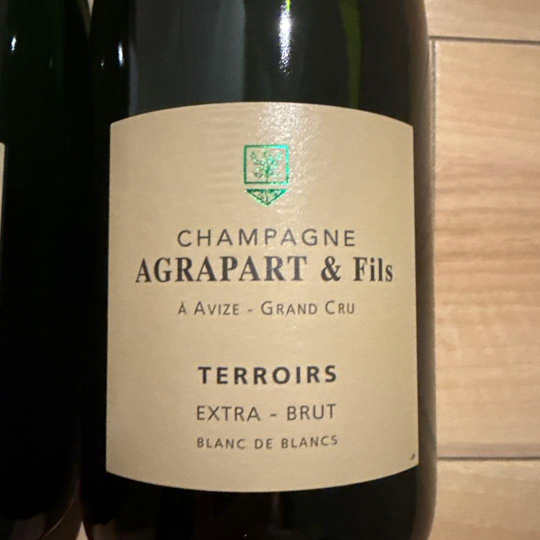 【シャンパーニュ】3ツ星生産者　アグラパール　２本セット