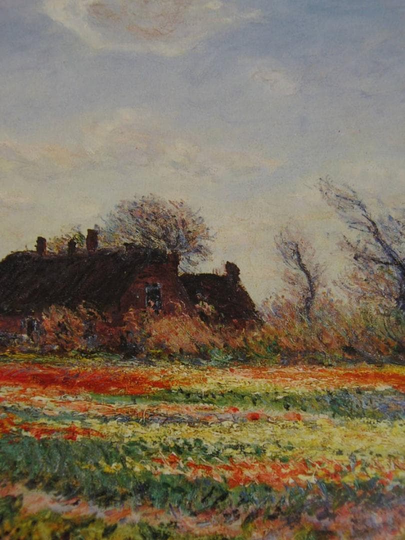 クロード・モネ、「Tulip Fields at Sassenheim,near