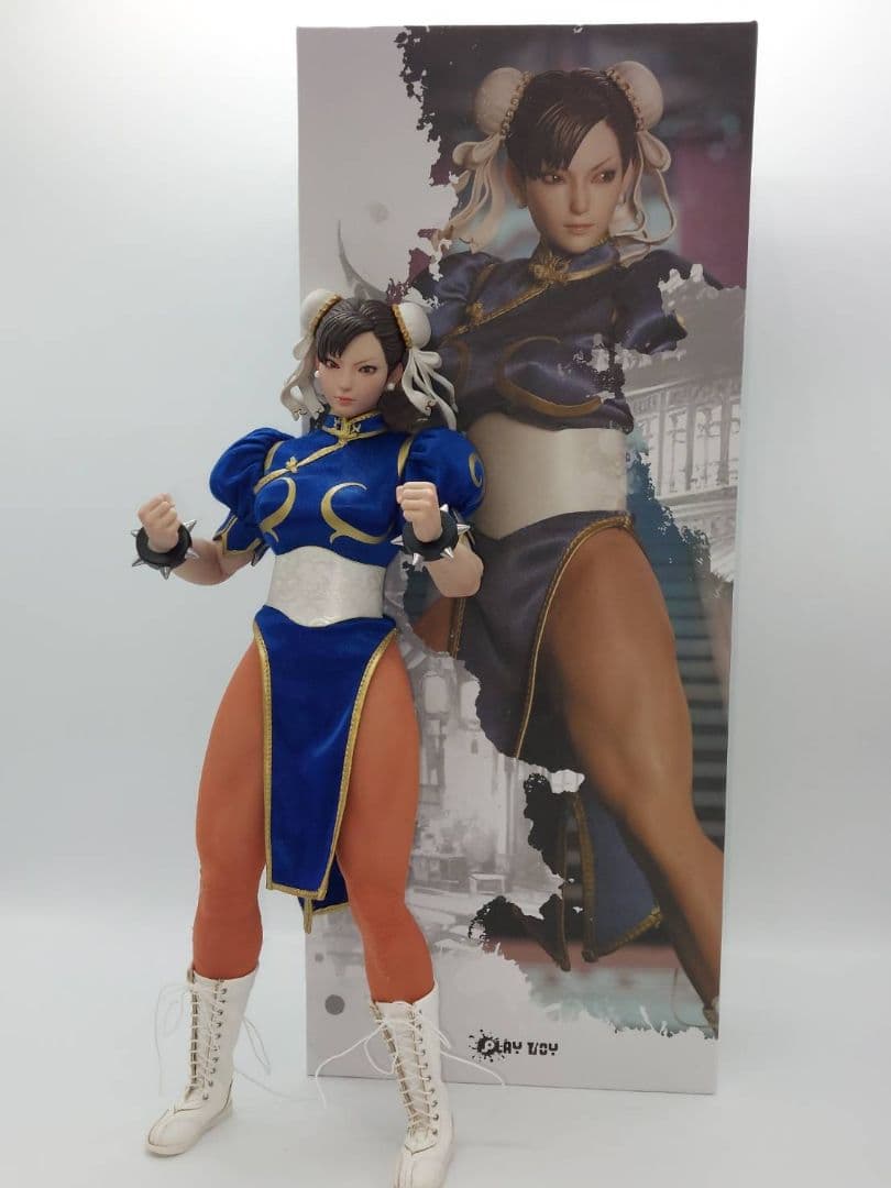 【PLAYTOY】P019 1/6 格闘女神 春麗 チュンリー フィギュア