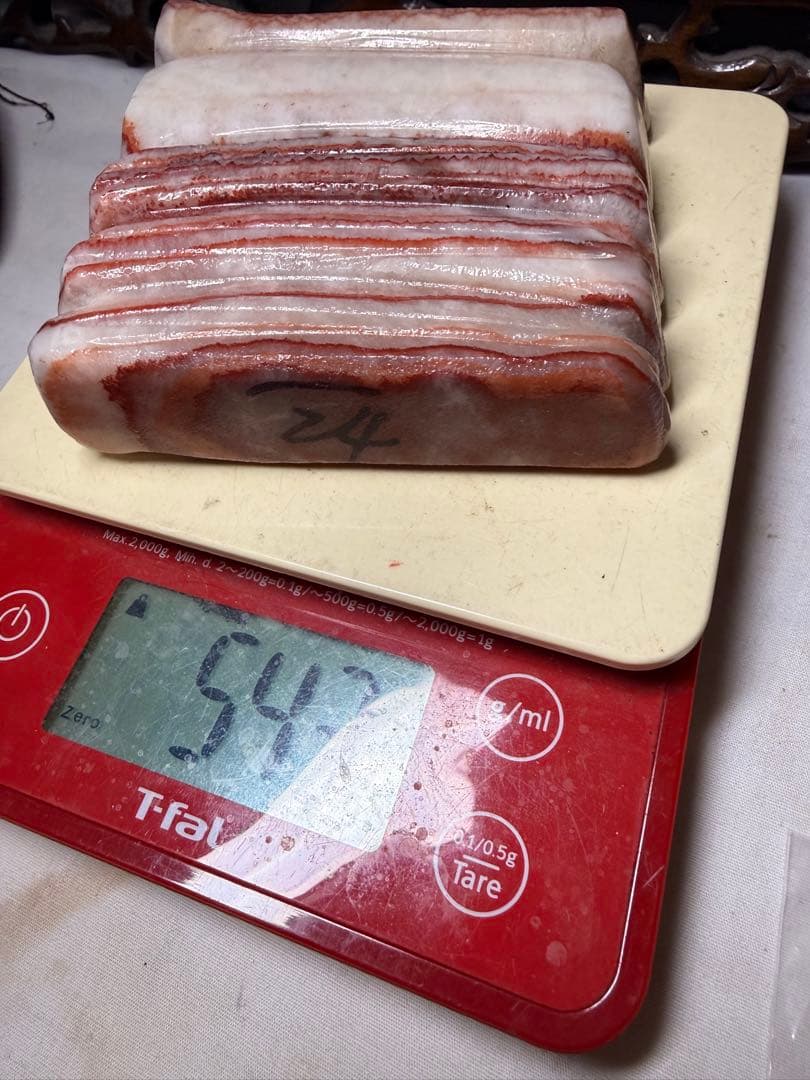 珍品 猪肉石置物